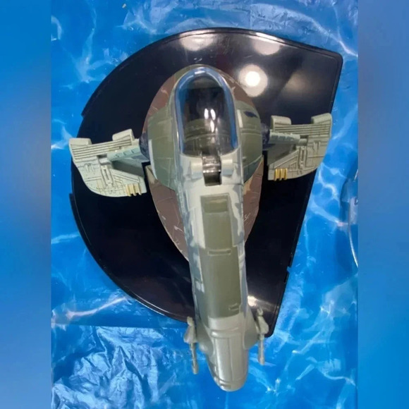 Star Wars - Boba Fett SLAVE 1 Ultra Titanium Series Diecast  Vehicle Hasbro 2006 - Picture 6 of 16